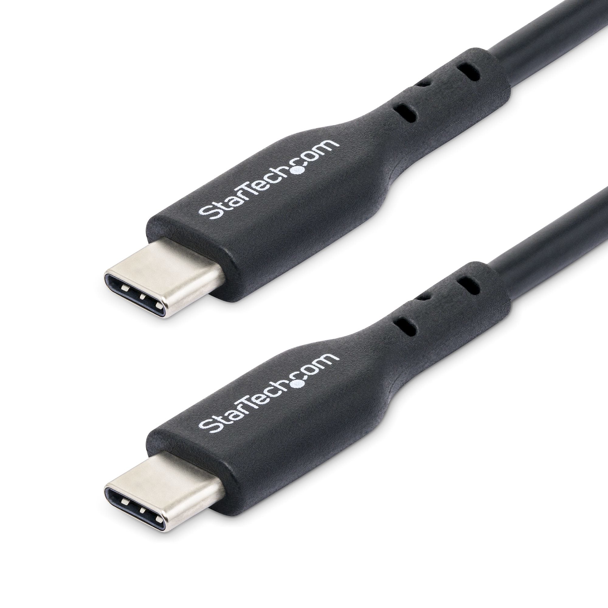 Cable de Carga USB-C de 1m - Cable USB Tipo C - Cable de Carga para Ordenador Portátil USB Tipo C USB 2.0 - PD de 60W 3A - Cubierta de TPE - Cable de Datos USB-C - Macho a Macho