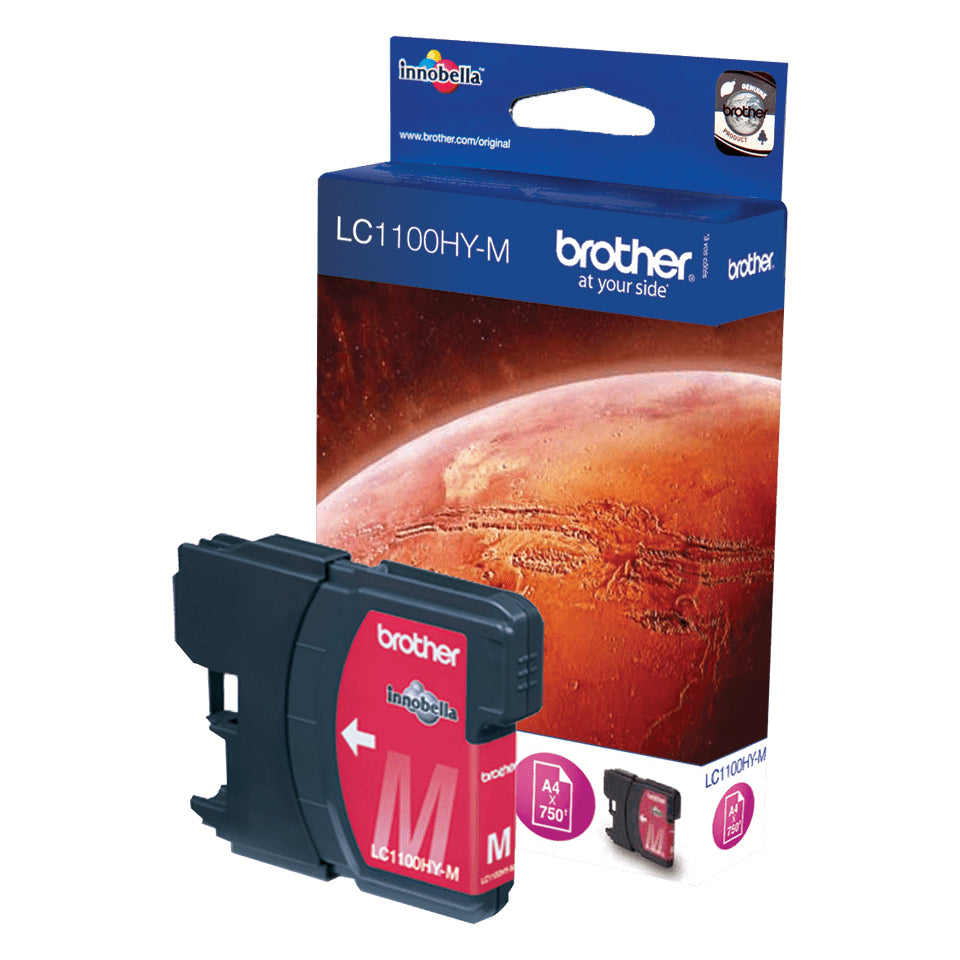 LC1100HYM cartucho de tinta 1 pieza(s) Original Alto rendimiento (XL) Magenta