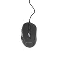 MUS-6B-01 ratón Oficina Ambidextro USB tipo A Óptico 1600 DPI
