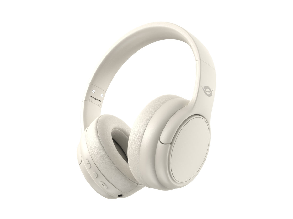 PARRIS03C auricular y casco Auriculares Inalámbrico y alámbrico Diadema Música Bluetooth Crema de color