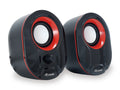 245332 altavoz Negro, Rojo Alámbrico 3 W