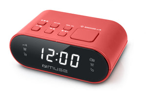 M-10 RED Reloj despertador digital Rojo