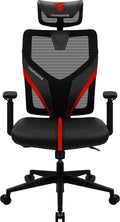YAMA1 Silla para videojuegos universal Negro, Rojo