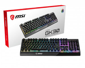 Vigor GK30 teclado Juego USB QWERTY Español Negro