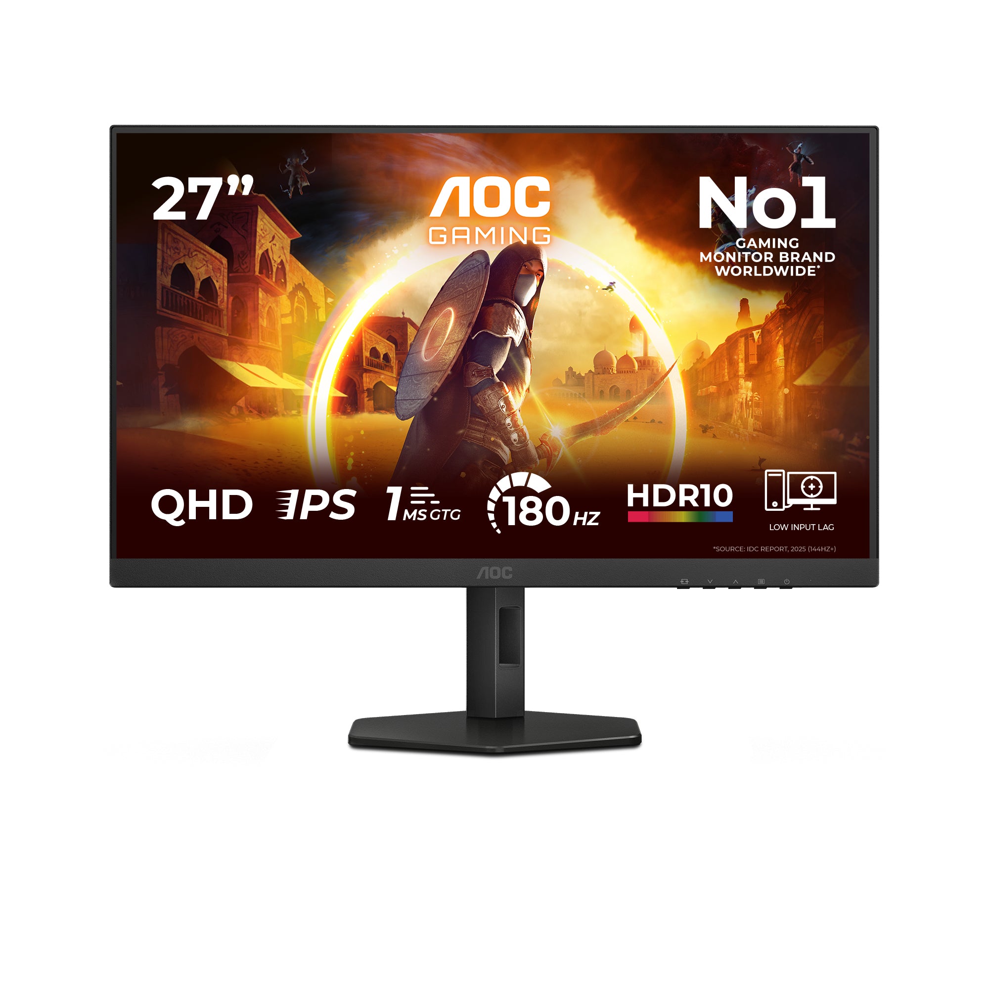 G4 Q27G4XF pantalla para PC 68,6 cm (27") 2560 x 1440 Pixeles Quad HD LED Negro, Gris