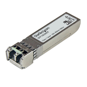 Módulo SFP+ Compatible con Cisco SFP-10G-SR - 10GBASE-SR - Fibra multimodo de 10GbE - SFP+ Ethernet Gigabit 10Gb - LC - 300m - 850nm - Cisco Firepower, ASR9000, C9300 DDM