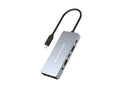 DONN22G base para portátil y replicador de puertos Alámbrico USB 3.2 Gen 2 (3.1 Gen 2) Type-C Gris