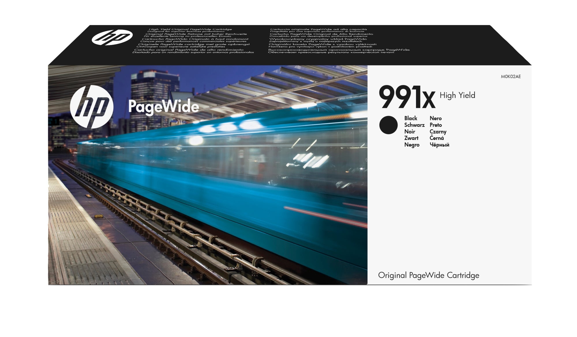 Cartucho Original PageWide 991X de alta capacidad negro