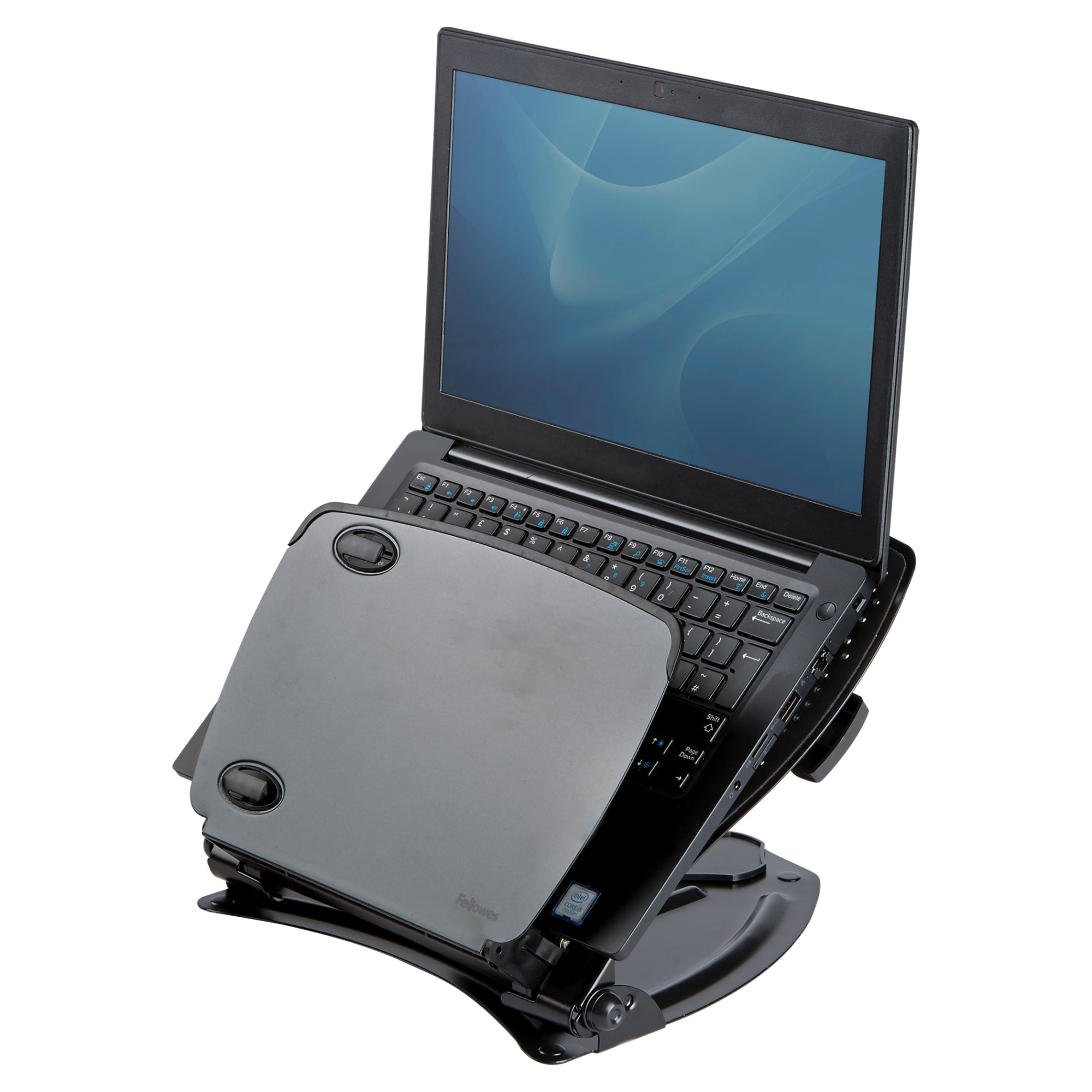 8024602 soporte para ordenador portátil Negro