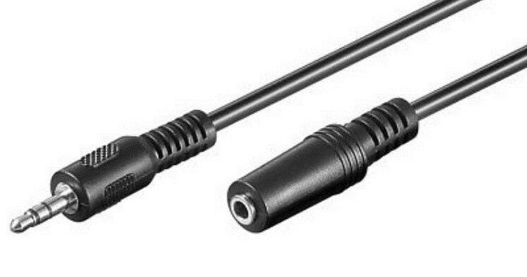 EC1605 cable de audio 1,5 m 3,5mm Negro