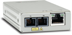 AT-MMC200/SC-960 convertidor de medio 100 Mbit/s 1310 nm Multimodo Gris