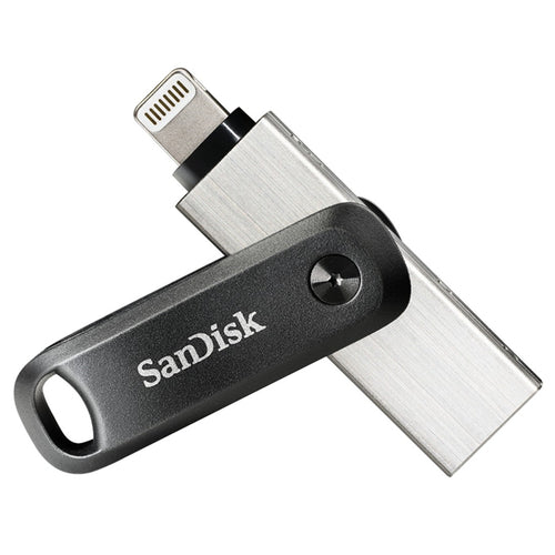 00183588 unidad flash USB 128 GB USB Type-A / Lightning 3.2 Gen 1 (3.1 Gen 1) Negro, Plata