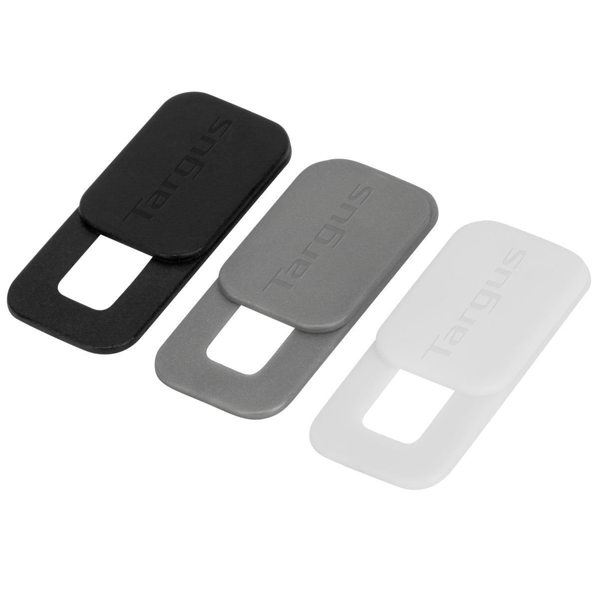 AWH025GL accesorio para cámara web Tapa para webcam Negro, Gris, Blanco