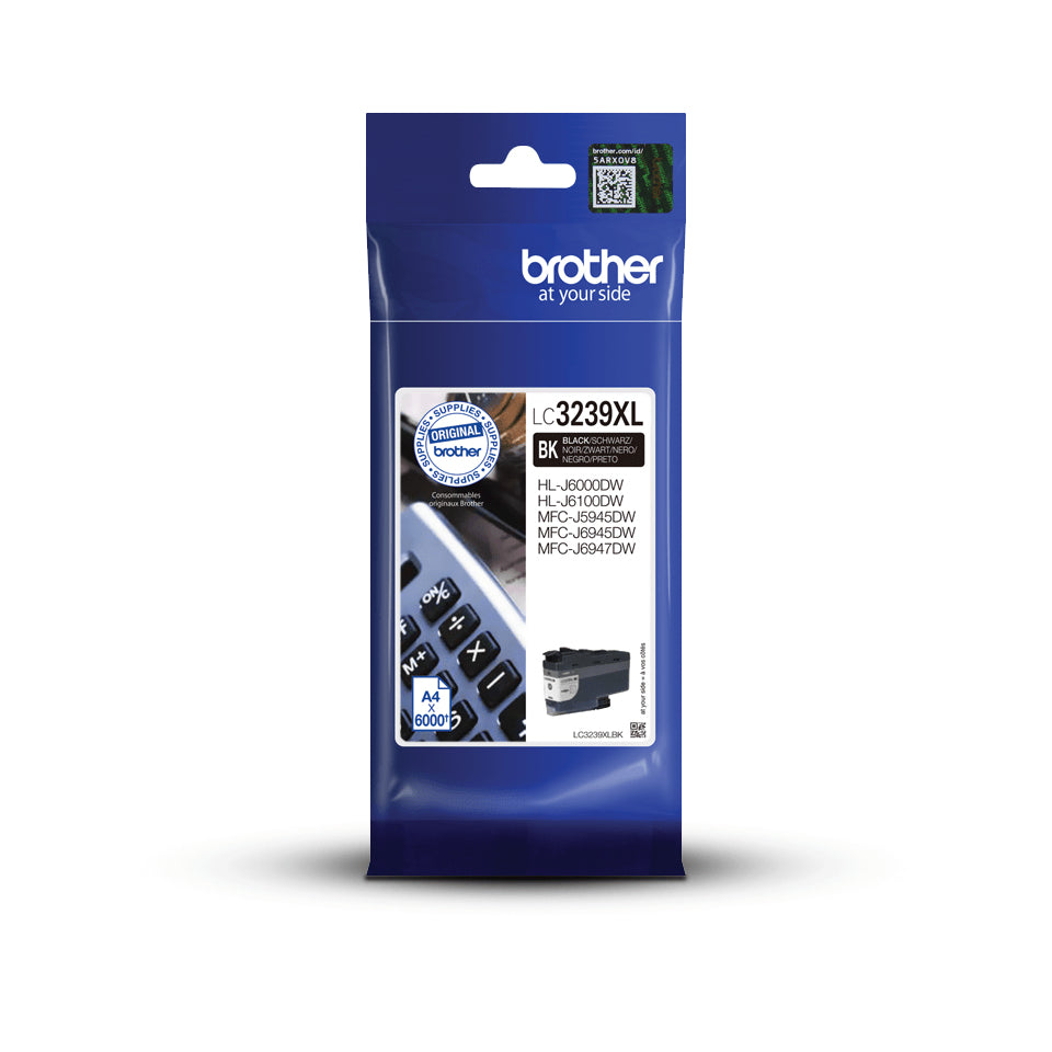 LC-3239XLBK cartucho de tinta 1 pieza(s) Original Alto rendimiento (XL) Negro