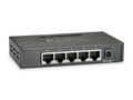 GEU-0523 switch No administrado Gigabit Ethernet (10/100/1000) Negro
