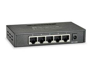 GEU-0523 switch No administrado Gigabit Ethernet (10/100/1000) Negro