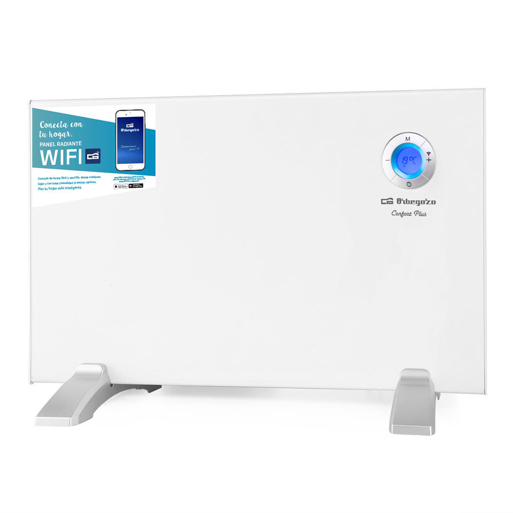 REW 1000 calefactor eléctrico Interior Blanco 1000 W Radiador sin aceite