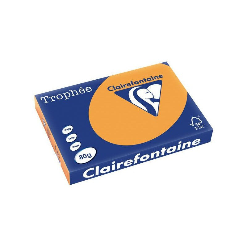 1880C papel para impresora de inyección de tinta A3 (297x420 mm) 500 hojas Naranja