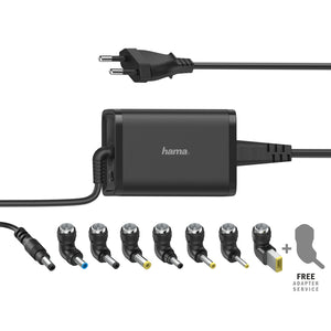 Cargador universal portátil 8 adapt. de 15-19V/45W