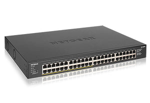 GS348PP No administrado Gigabit Ethernet (10/100/1000) Energía sobre Ethernet (PoE) Negro