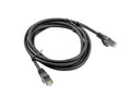 PCF6-10CC-0050-BK cable de red Negro 0,5 m Cat6 F/UTP (FTP)