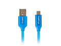 CA-USBM-20CU-0018-BL cable USB USB 2.0 1,8 m Micro-USB A USB A Azul