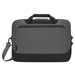 CypressEco 39,6 cm (15.6") Maletín Negro, Gris