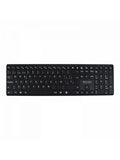 Teclado Bluetooth KW550ESBT de 2,4 GHz, modo dual, QWERTY español: negro