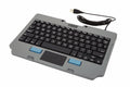7160-1449-00 teclado para móvil QWERTY Inglés de EE. UU. USB Negro, Gris