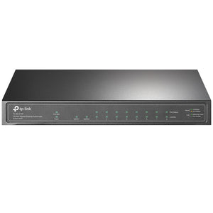 TL-SG1210P switch No administrado Gigabit Ethernet (10/100/1000) Energía sobre Ethernet (PoE) Gris