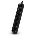 B0520SC0-DE limitador de tensión Negro 5 salidas AC 200 - 250 V 1,8 m
