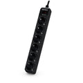 B0620SC0-DE limitador de tensión Negro 6 salidas AC 200 - 250 V 1,8 m