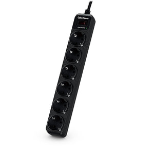 B0620SC0-DE limitador de tensión Negro 6 salidas AC 200 - 250 V 1,8 m