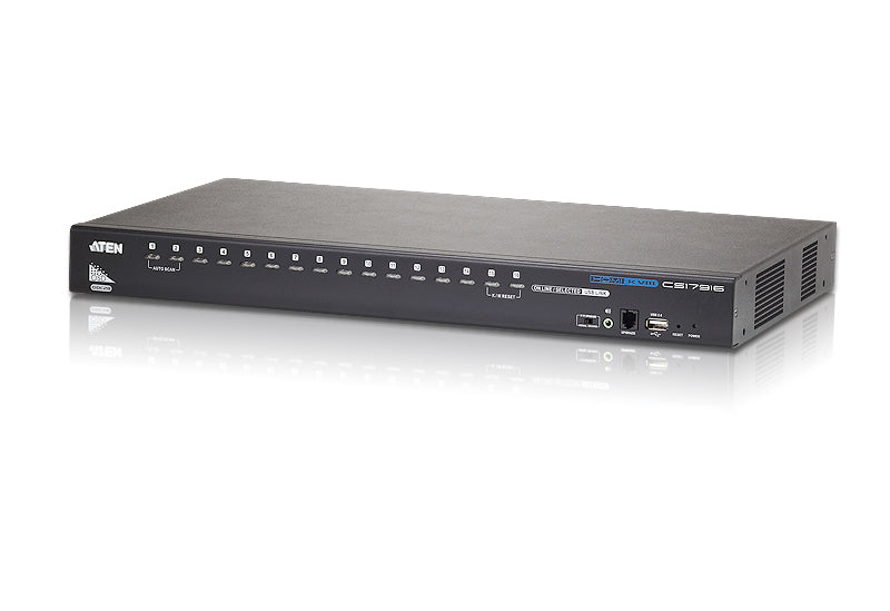 Switch KVM HDMI/Audio USB de 16 puertos