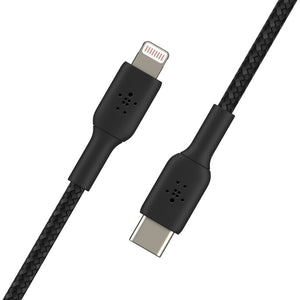 CAA004BT1MBK cable de conector Lightning 1 m Negro