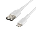 CAA001BT0MWH cable de conector Lightning 0,15 m Blanco