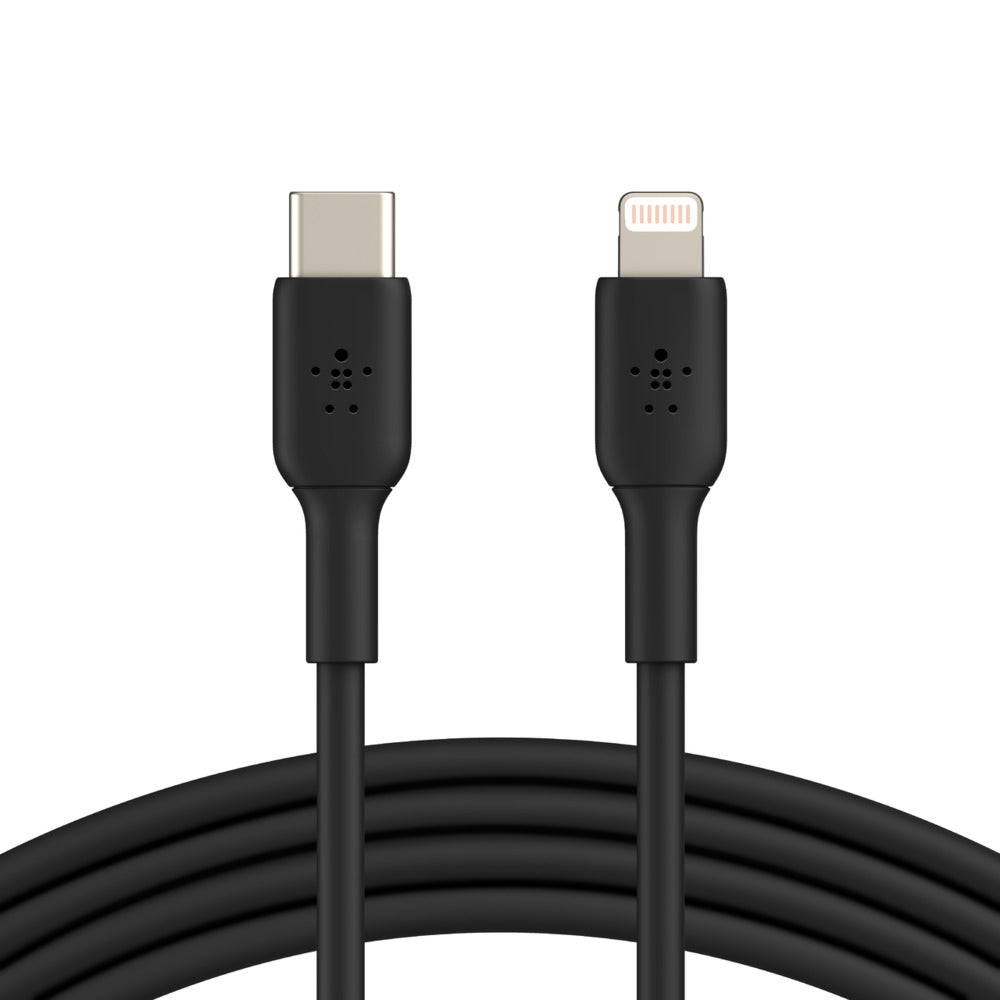 CAA003BT1MBK cable de conector Lightning 1 m Negro