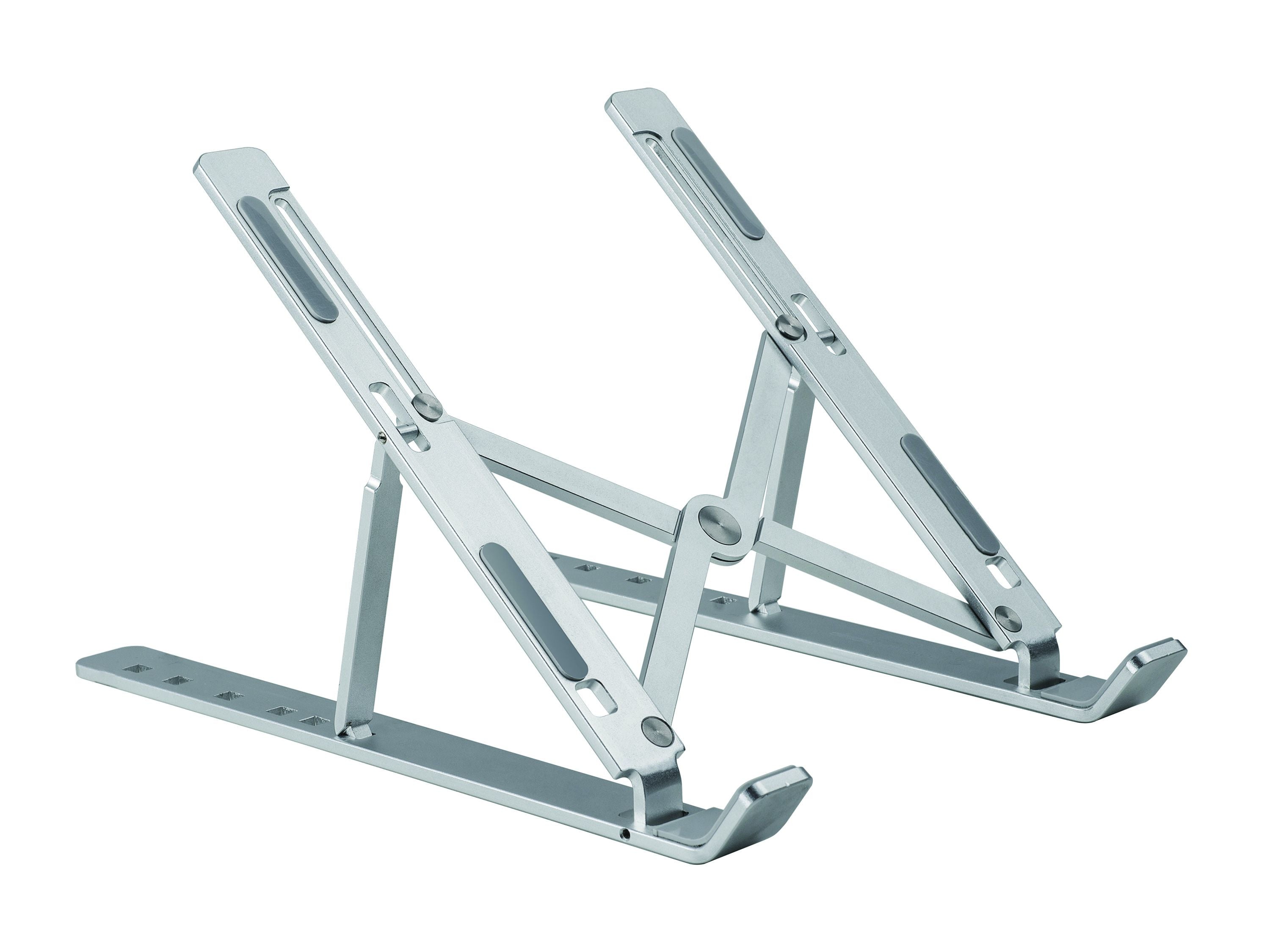 ERGO Foldable Aluminum Laptop 39,6 cm (15.6") Soporte para ordenador portátil Aluminio