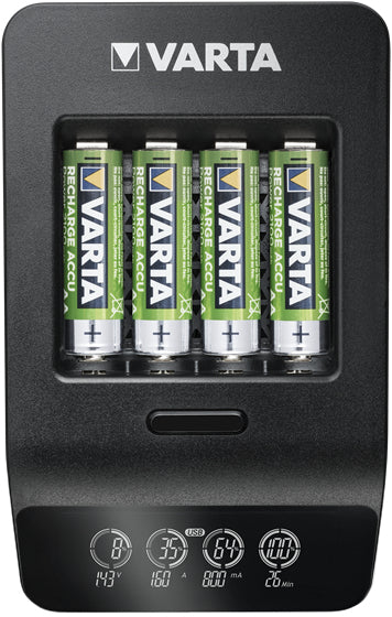 LCD SMART CHARGER+ cargador de batería Pilas de uso doméstico Corriente alterna