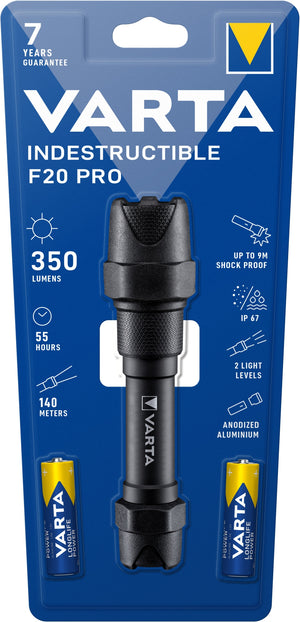 Indestructible F20 Pro Negro Linterna de mano LED