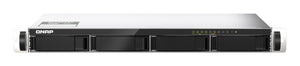 TS-435XEU NAS Bastidor (1U) Marvell CN9131 4 GB DDR4 0 TB QNAP QTS Negro, Gris