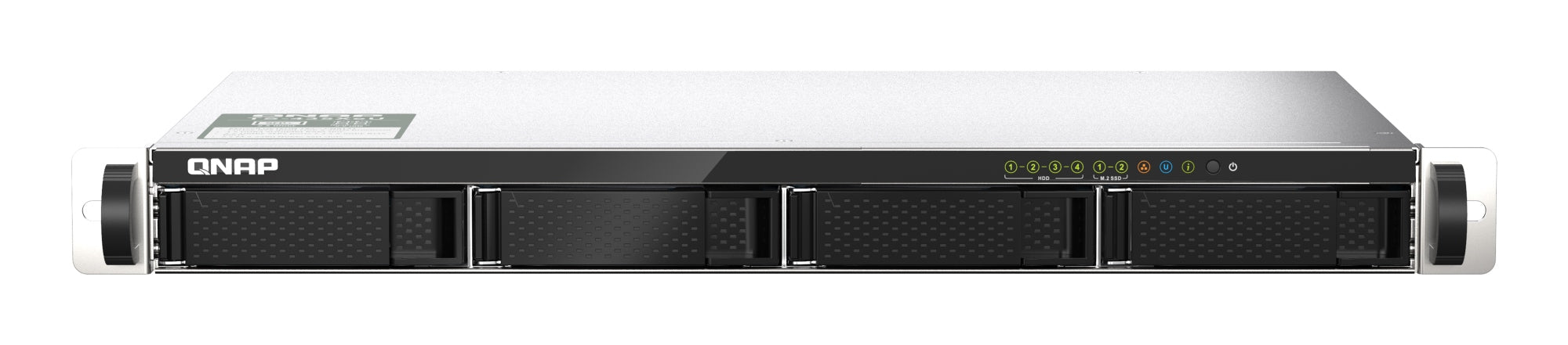 TS-435XEU NAS Bastidor (1U) Marvell CN9131 4 GB DDR4 0 TB QNAP QTS Negro, Gris
