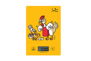 Mod. 731K Amarillo Rectángulo Báscula electrónica de cocina