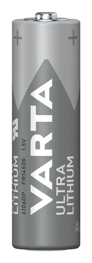 4x AA Lithium Batería de un solo uso Litio