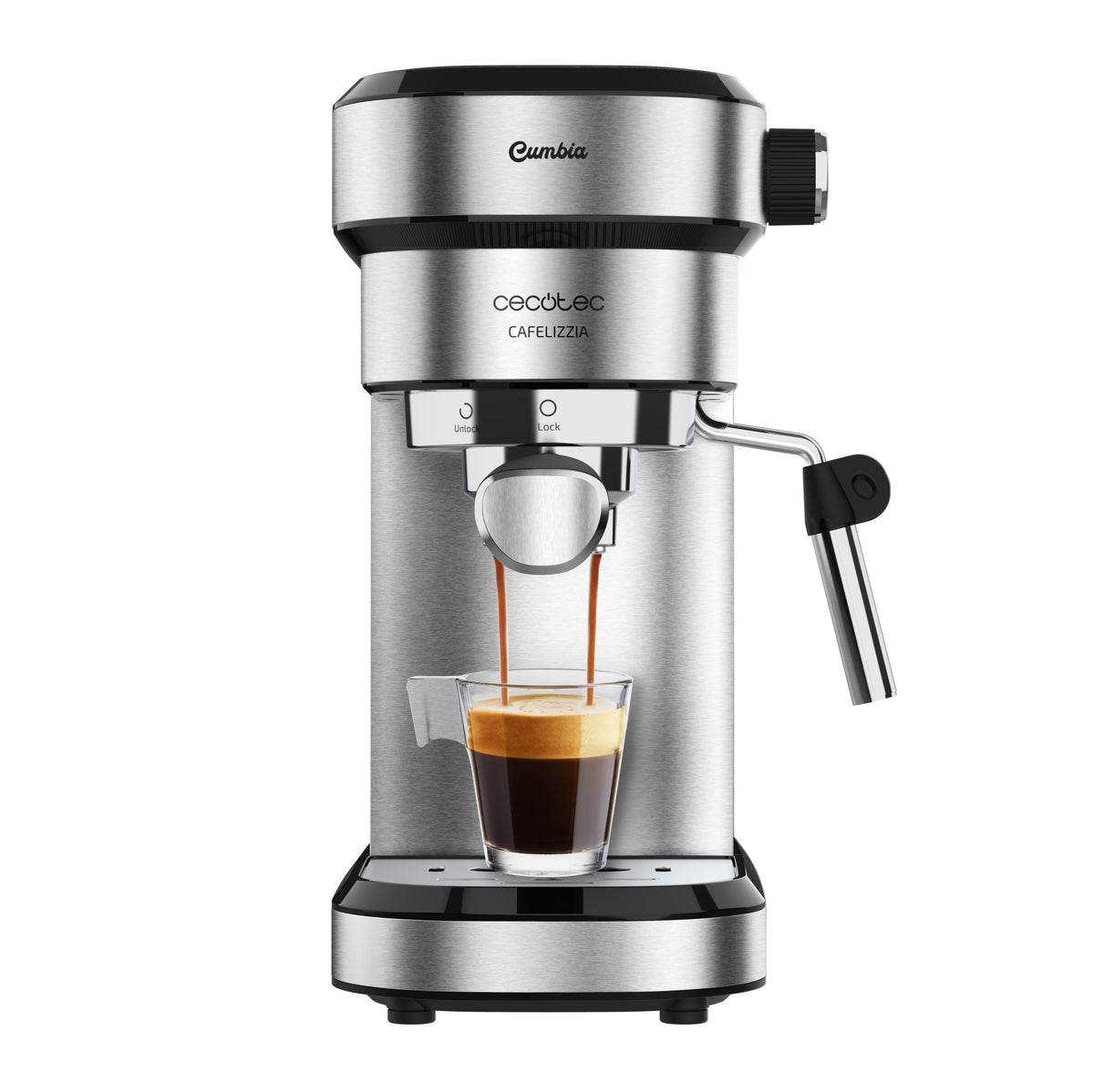 Cafelizzia 790 Steel Semi-automática Máquina espresso 1,2 L