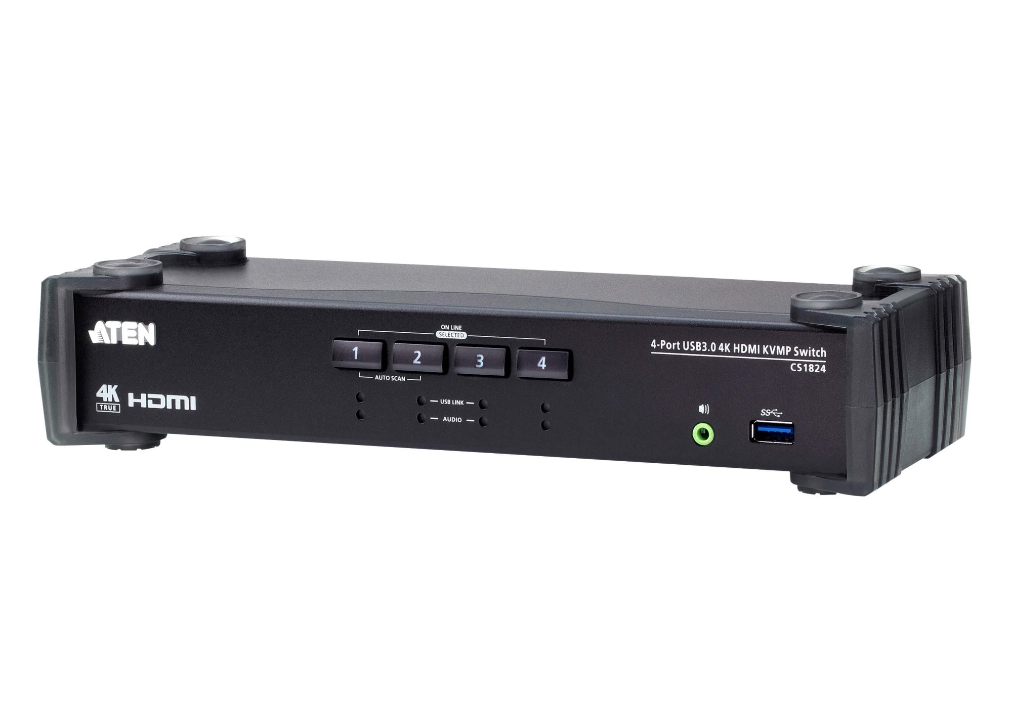 Switch KVMP HDMI 4K USB 3.0 de 4 puertos