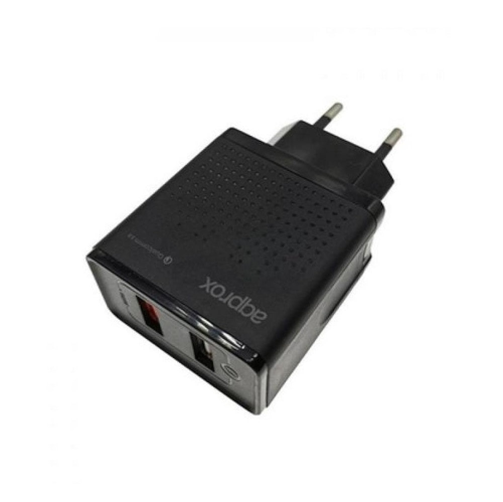 APPUSBWALLQC cargador de dispositivo móvil Negro Interior