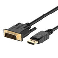 EC1441 adaptador de cable de vídeo 1,8 m DisplayPort DVI-D Negro