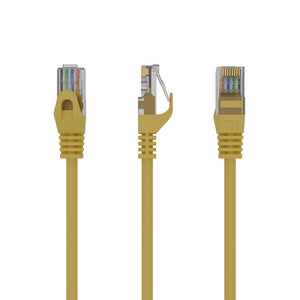 PP6U-0.5M cable de red Amarillo 0,5 m Cat6 U/UTP (UTP)