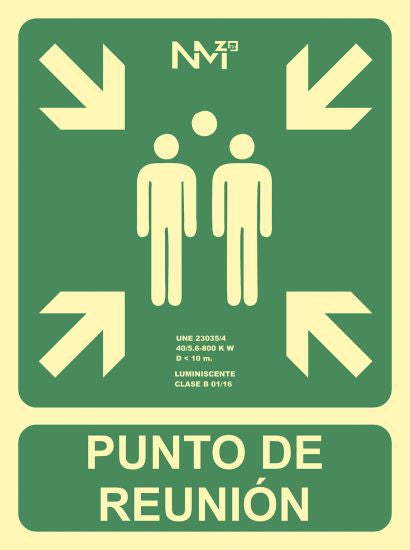 6170-07H VE señal de información Carta Verde PVC 125 pieza(s)